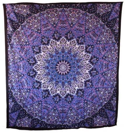 Indian Mandala Tapestry Wall Hanging Sandy Beach Throw Rug Blanket Camping Tent Travel Mattress Bohemian Tapestries