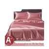 Single Ice Silk Cooling Bed Sheet & Pillowcase Set - Summer & Dorm Friendly
