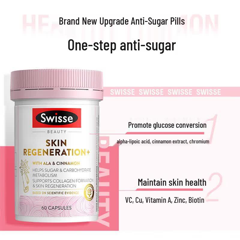 Swisse Anti-Sugar Skin Rejuvenation Capsules