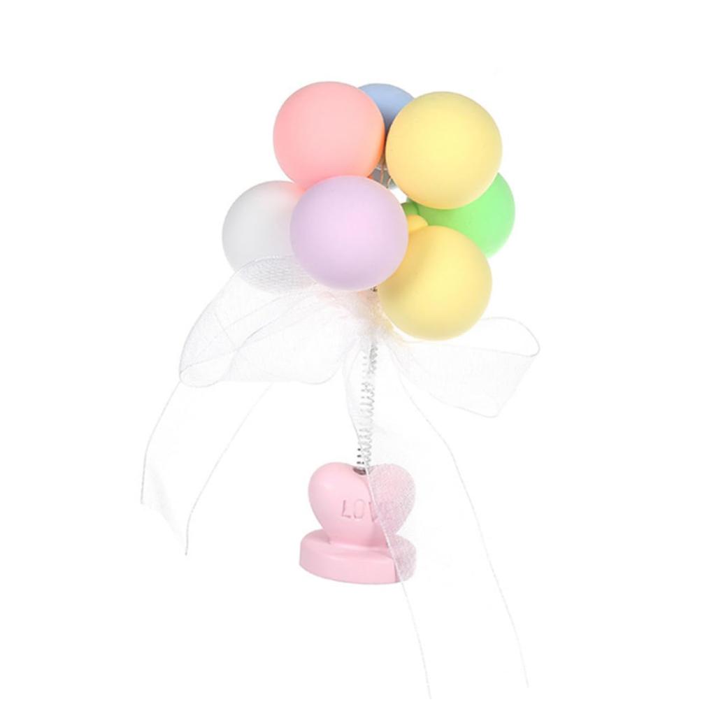 STOBAZA 1 Set Simulation Balloons Decoration Waving Head Decoration Car Balloon Car Interior 2pcs