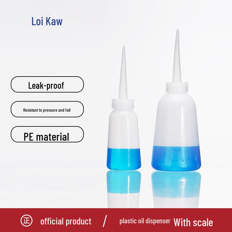 Leigu Plastic Industrial Dispensing Oil Bottle 100ml