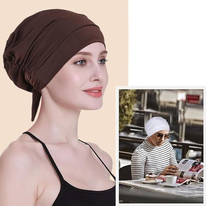 Women Headwrap Headwear Hat Hair Scarf Perfect for Festivals and Celebrations Breathable Head Cover Headscarf