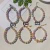 Pet Necklace Cat and Dog Collar Imitation Pearl Cat Collar Bone Rhinestone Pendant High-end Personality