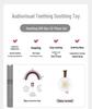 Newborn Gift: Baby Rattle & Soothing Music Set with Educational Cards and Cute Shapes