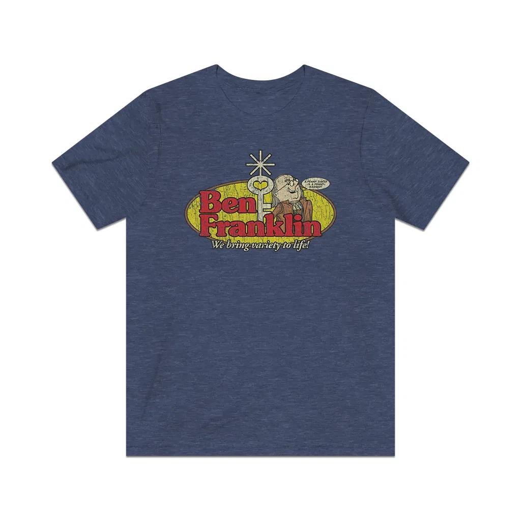 Ben Franklin 1927 Vintage Men s T shirt L