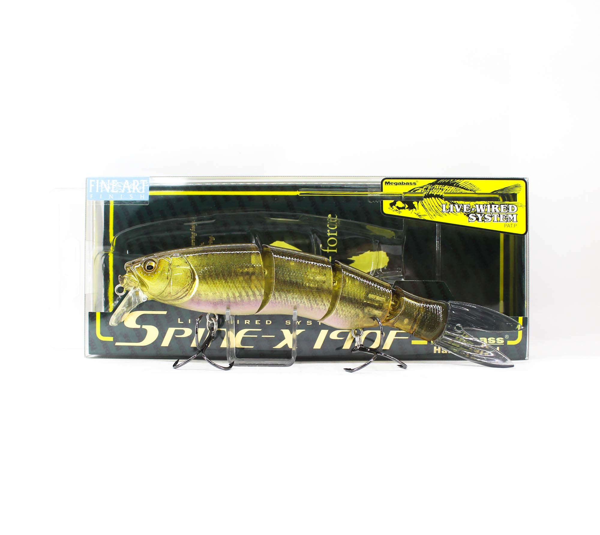 

Megabass Spine-X 190F Плавающая приманка FA Phantom Golden Shiner (3359)
