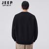 JEEP SPIRIT Men's Casual Round Neck Pullover Sweatshirt
