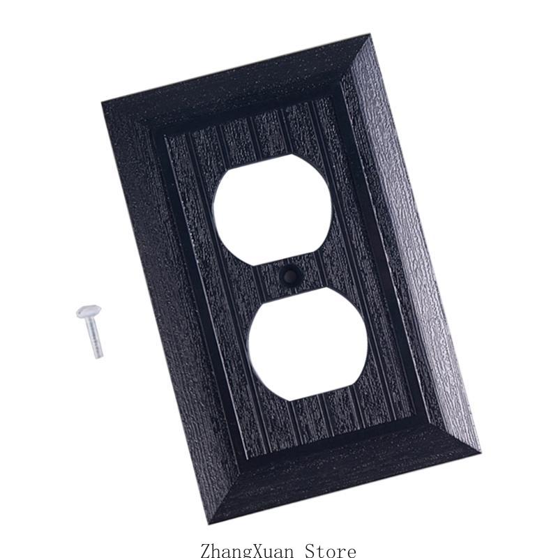 Faceplates Covers Wall Panel Light Switches Socket Cover Standard Wall Switches Receptacle Outlet Covers Easy to Use 3XUF