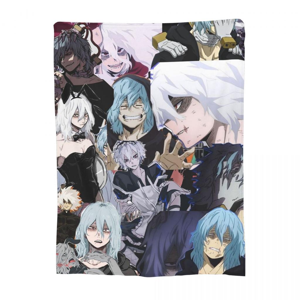 Shigaraki Collage Decken Weiche Warme Flanell Überwurfdecke Abdeckung für Bett Wohnzimmer Picknick Reise Zuhause Sofa