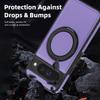 For Google Pixel 10 Pro/Pixel 10 Case with Ring Kickstand Magnetic Case PU Leather Back Cover