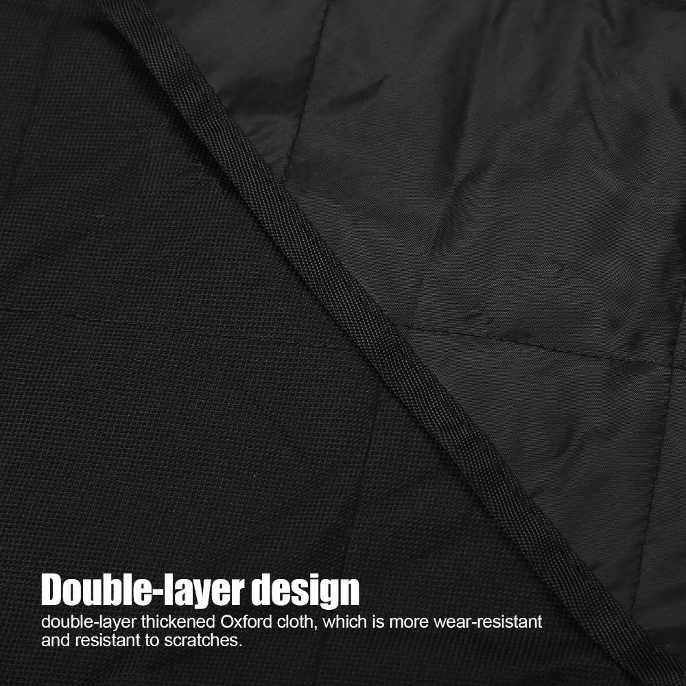 Thick Padded Layer Front Dog Seat Mat 600D Oxford Cloth Car Dog Protector  Daily Driving Commute