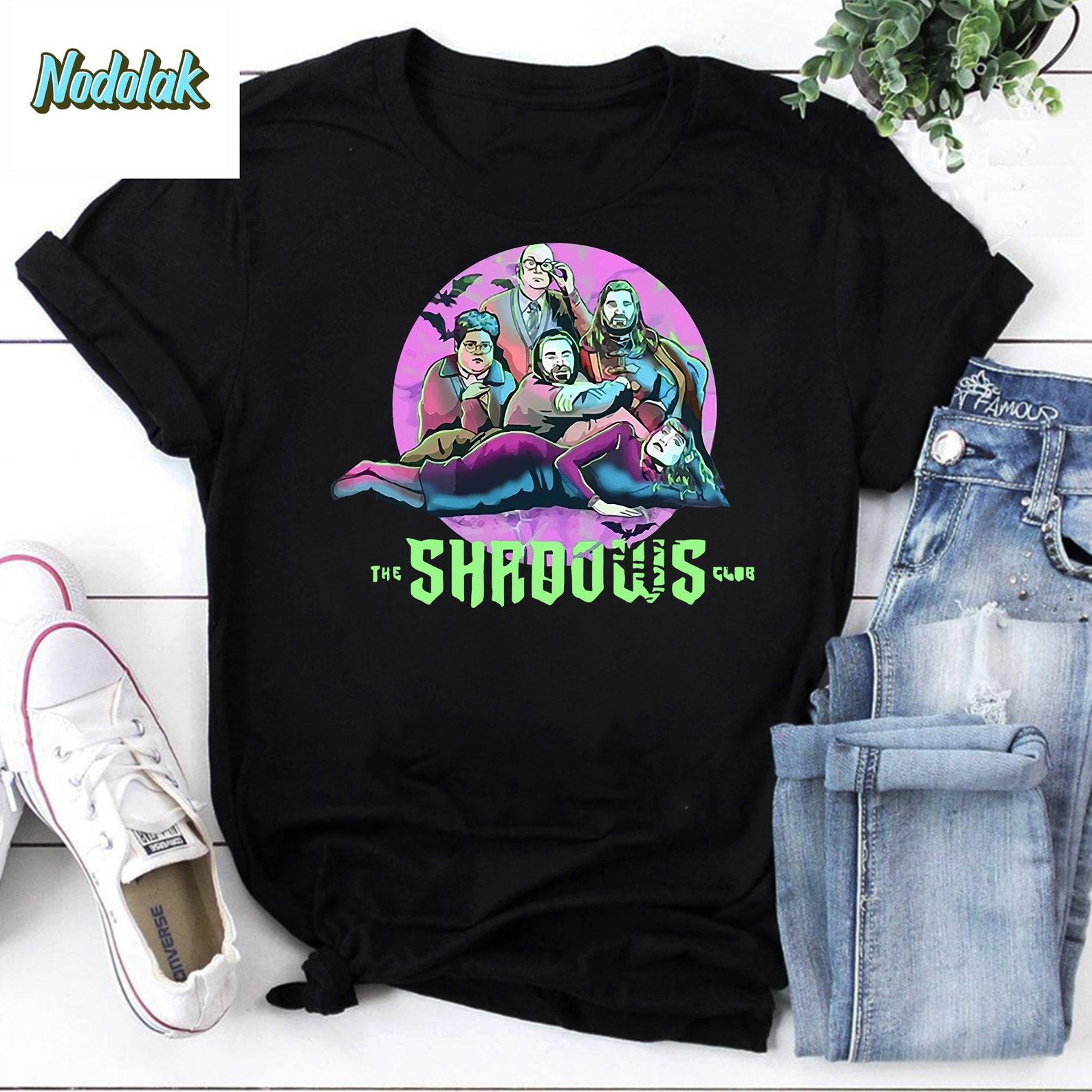 The Shadow Club Vintage T-shirt, What We Do in The Shadows Shirt, The Shadow Club Shirt, Halloween Shirt, Scary Halloween Movie Shirt M