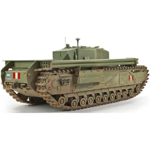 AFV Club 1/35 Churchill Engineer Support Vehicle/Snake Explosive Cartridge Type Plastic Model
