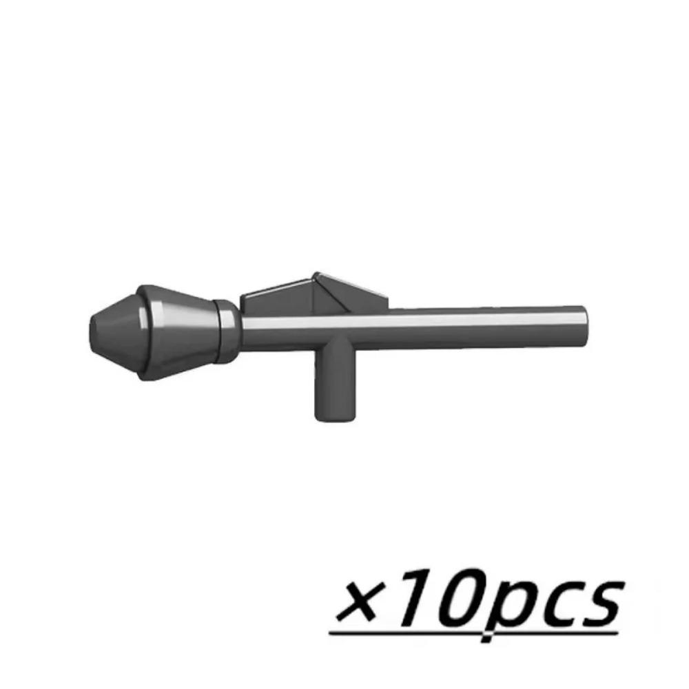 WW2 Military Weapon MOC Mini Building Blocks Figures Soldier US Soviet Rifle Gun Rocket Launcher MG42 RPG Bullet Bricks Toys