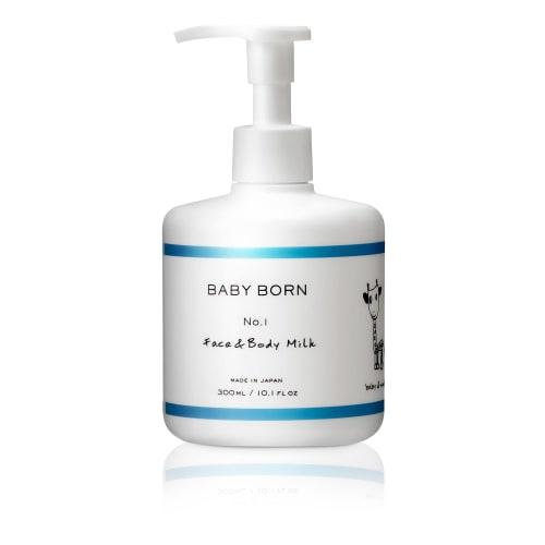 

BABY BORN Face & Body Milk, Baby Lotion, Additive-Free, 300ml, for Babies and Children, Aki Higashihara (Lavender)