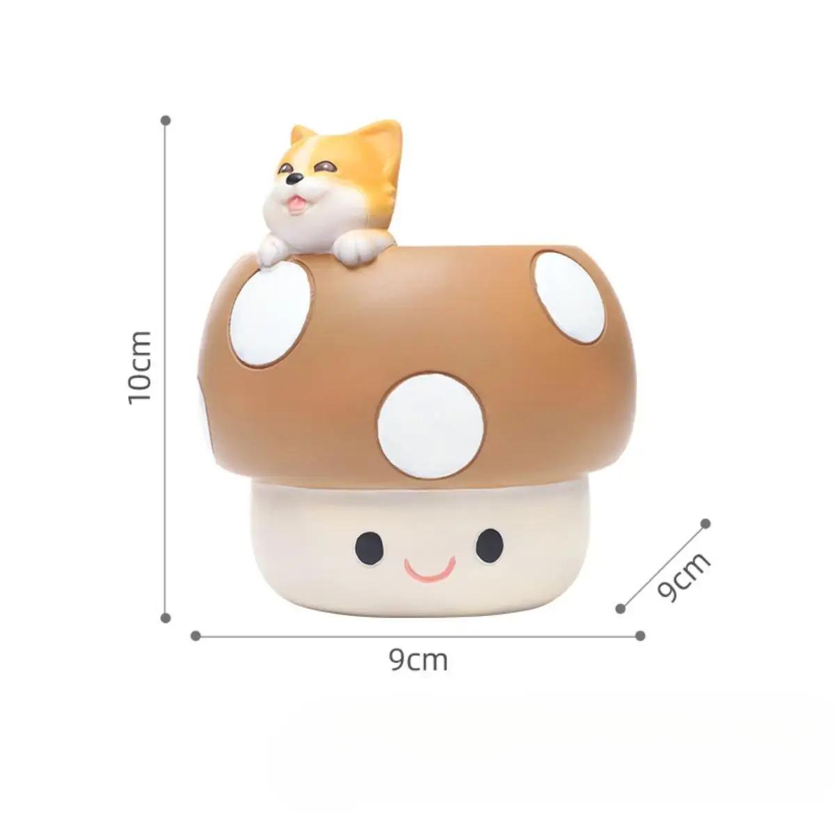 

Цветочный горшок в виде гриба, ваза для цветов, ваза для бутонов, цветочный горшок с дренажными отверстиями для уличного стола, центральный элемент домашнего офиса, декор