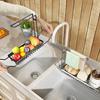 CMAOS Kitchen Countertop Retractable Dishcloth Drying Rack