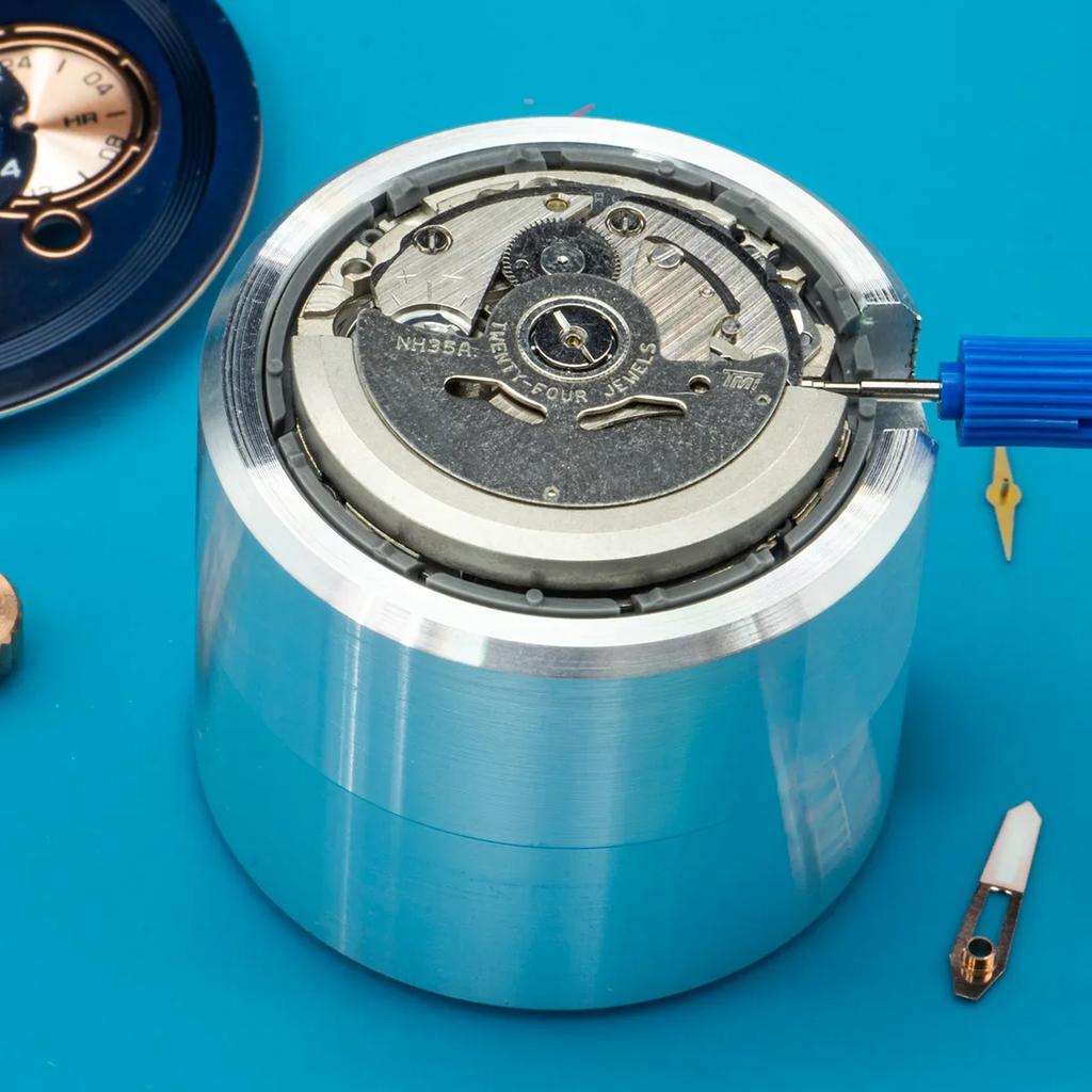 Watch Movement Holder Base fit for SKX007 NH35 36 7S26 7S36 4R36 Movement Repair Tools Men Watch Gift
