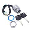 Motorcycle Electric Scooter ATV Moped Kart Metal Lgnition Key Switch Lock for 4 Wheeler Kart Motorcycles Dirt Bike