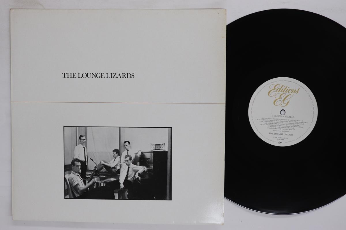 LP Record LOUNGE LIZARDS Lounge Lizards EGED8 EDITIONS EG 1990 UK Rock Used