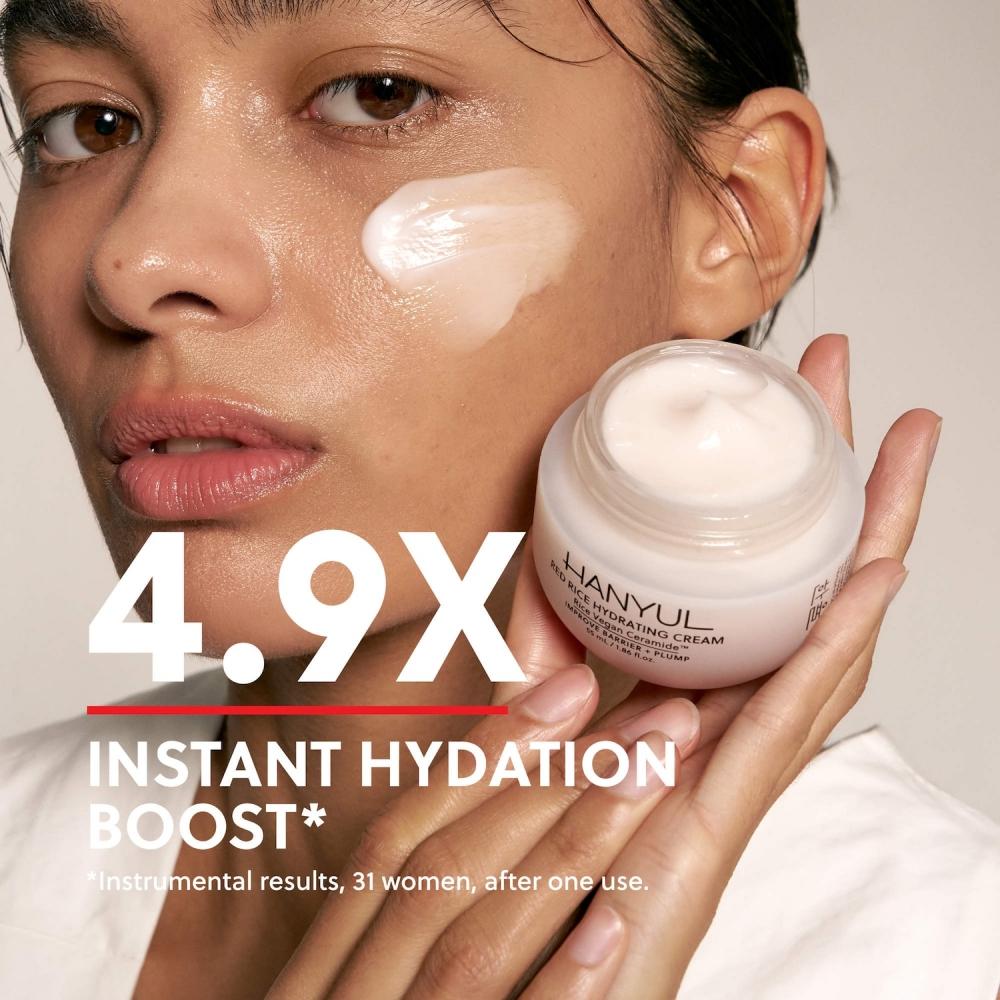 Hanyul Red Rice Hydrating Cream With Ceramide 1.86 Oz 55 Ml