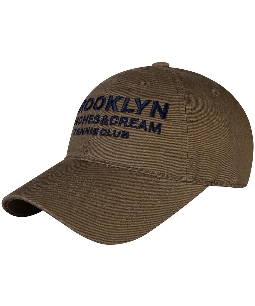Bichiseuaenkeulim Brooklyn Tennis Club Ball Cap-Khaki