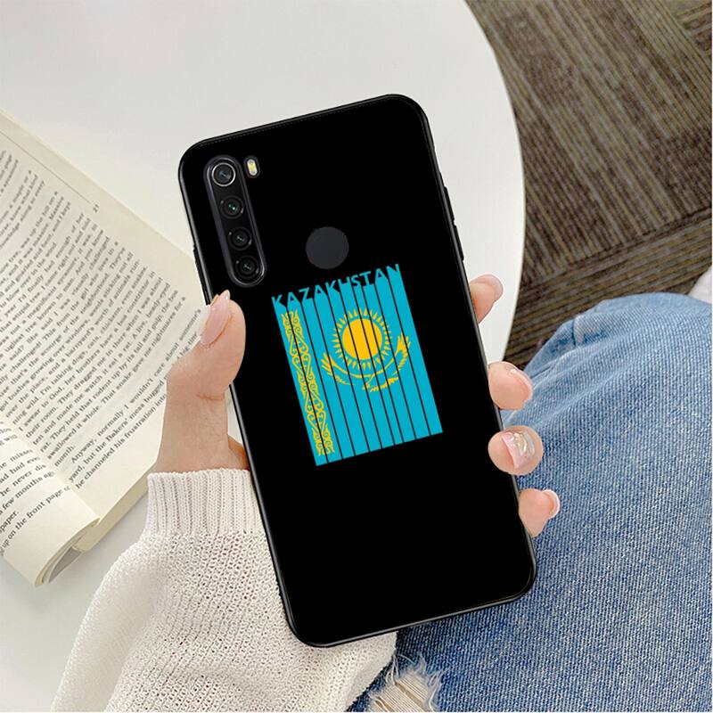 Kazakhstan Flag Phone Case For Redmi K20 4X GO for Redmi 6pro 7 7A 6 6A 8 5plus Note 9 Pro Capa