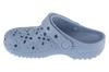Crocs Classic Floral Cut Out Clog Kids , for Girl Blue Slides