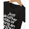 European sizes ''Just Another Day Of Being An Awesome Brother'' Print Boys Crew Neck T-Shirt Lighweight & Comfortable Fit Short Sleeve Tee Top