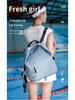 Women's Wet/Dry Swim Bag with Shoe Compartment - Fitness, Yoga, and Casual Backpack