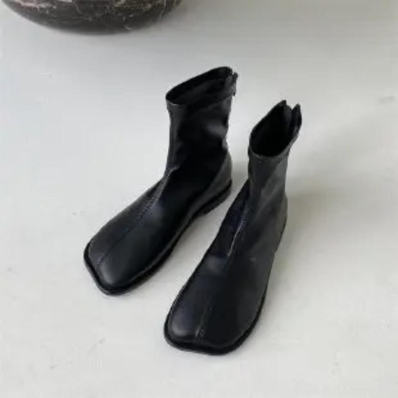 Woman Boots Fashion Ladies Thick Bottom Luxury Designer Female Ankle Boots Zipper Autumn Women's Chelsea Boots 2026 Botas Mujer