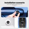 For Jeep Car Door Lock Keyhole Protective Cover Anti-blocking Stickers Cherokee Wrangler JK Gladiator Compass Renegade Patriot AKP1