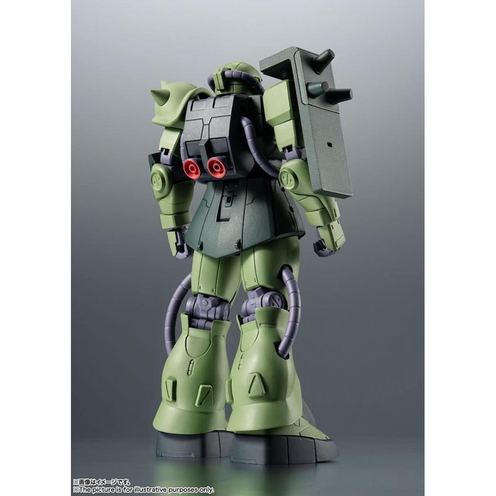 ROBOT Spirits Mobile Suit Gundam 08th MS Platoon [SIDE MS] MS-06JC Tipo Terrestre Zaku II Tipo JC versión. ANIMO. Aprox.. F móvil pintado de PVC y ABS de 125 mm