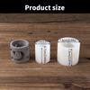 Candle Cover Ornament Silicone Molds Tea Light Moulds Candle Holder Moulds Silicone Resin Crafting Tool for Hand-Making