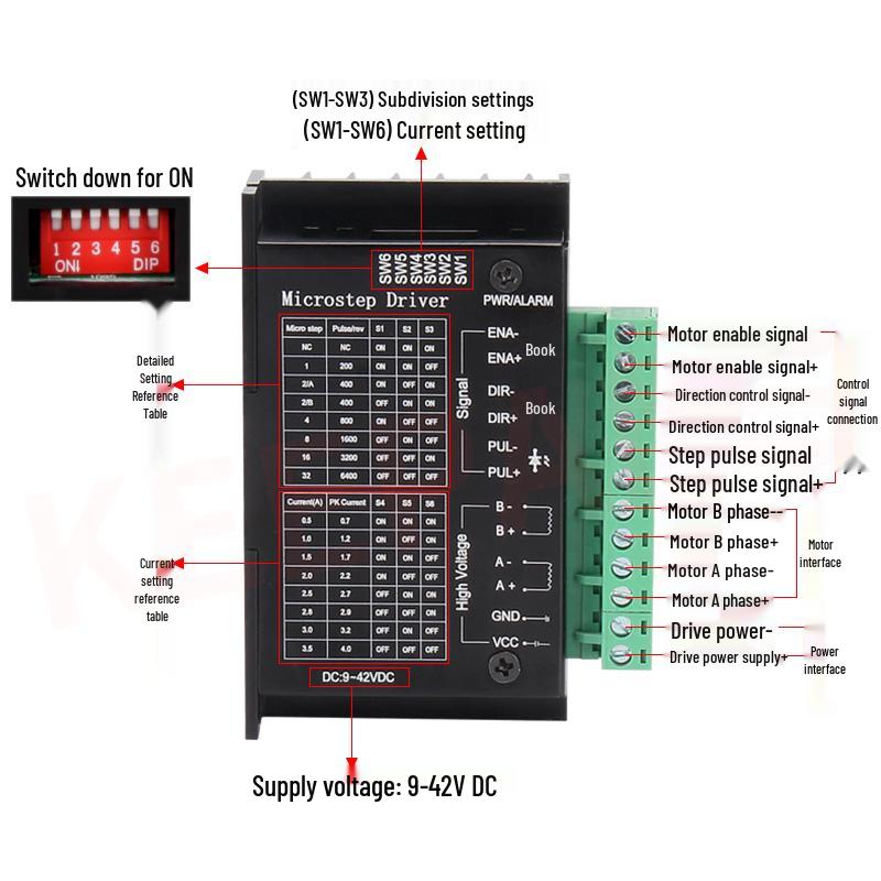 3D Printer Stepper Motor Set with Lead Screw & Micro Motor Controller