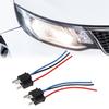 H4 Male Female Connector Cable 2pcs Headlight Plug Wire Harness with Pre-wiring for HB2 9003 12V 24V Automotive Industrial Equipment