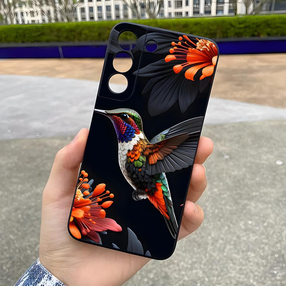 Hummingbird Phone Case For Samsung S26 S25 Plus S20 S20 Plus S22 Ultra S23 FE S21 Plus S21 Ultra Soft Cover