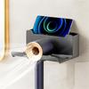 For Hair Salon Wall Mounted Hair Dryer Holder Modern Finish Organizing Beauty Products Sleek And Sturdy Design