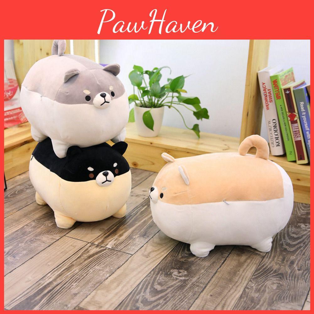 Adorable Shiba Inu Dog Plush Toy With Soft Corgi Chai Design Perfect For Kids