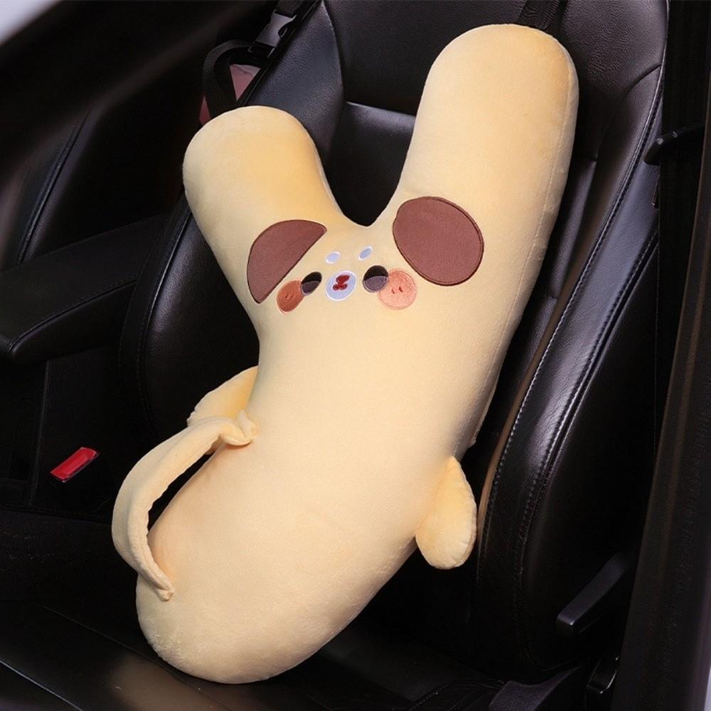 Cartoon Car Seat Cushion Comfortable Seat Belt Cover Kids Car Pillow  Relieve Seat Belt Pressure