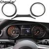 Carbon Fiber Dashboard Cover Trim Decoration Frame For Jeep Wrangler JL JT 2018+