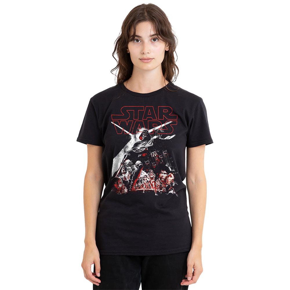 Star Wars Womens/Ladies Empire Darth Vader T-Shirt