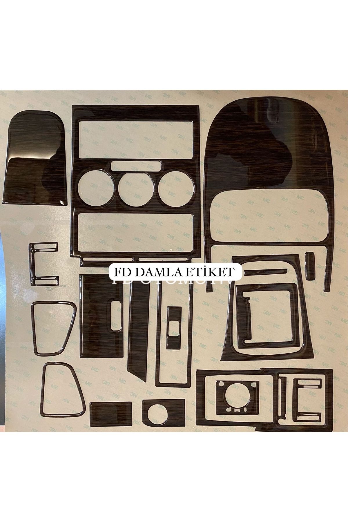 

Opel Astra G Torpido, Konsol, Trim, Göğüs Kaplama Set Koyu Meşe Özel Renk Özel Dizayn