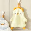 Animal Hand Towel Soft Cute Wall Mounted Dish Cloth Hand Dry Towel for Kitchen Bathroom