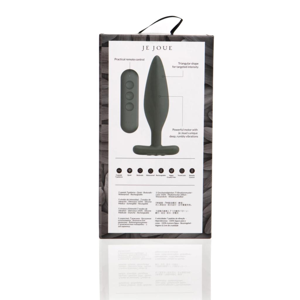 Je Joue - Egon Butt Plug With Remote Control Black