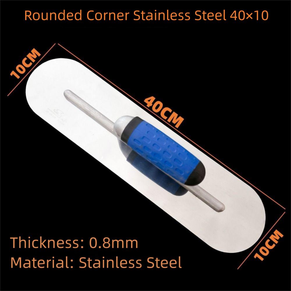 Rust Resistant Building Plastering Trowel Comfortable Grip Wall Finishing Trowel  Building Projects