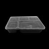 Disposable Korean Style 5-Compartment Lunch Box