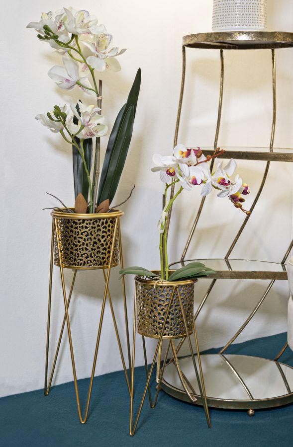 Držák na vázy Glod sada 2 ks cm 21x20x46-18x18x32