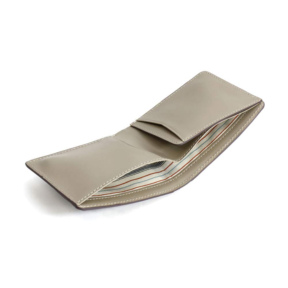 Fico Fumosso Mini Wallet, Men's Bifold Wallet with Flap, Black, 58914