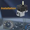 HVAC Blower Motor Control Switch Compatible with 2006-2007 Peterbilt 379 2008-2015 Peterbilt 384 Replace# Q21-6012 599-5000